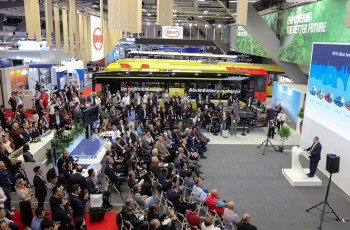 比亚迪携两款全新纯电动巴士闪耀比利时世界客车博览会